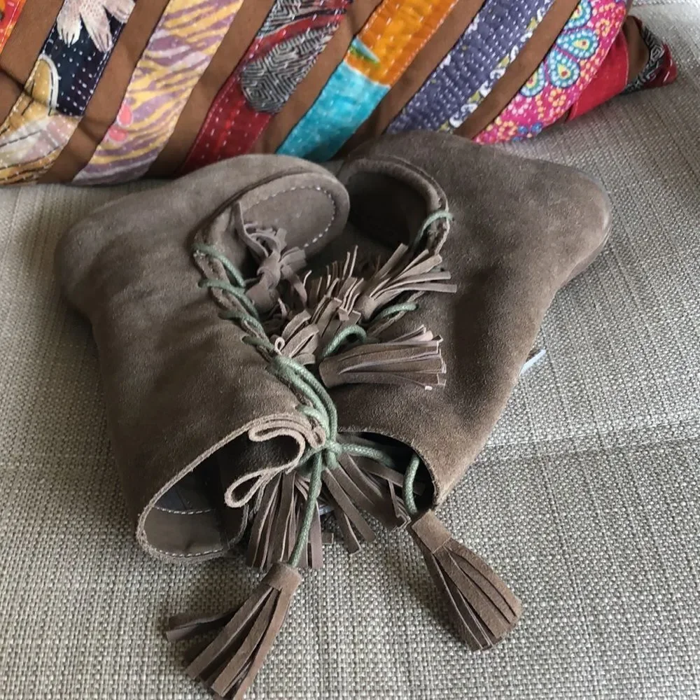 Joyfolie “Cheyenne” Genuine Suede Baby Boots